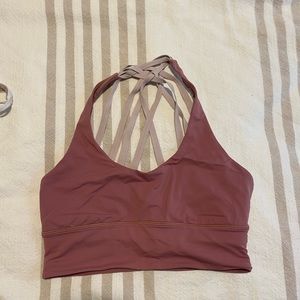 Pink lululemon bra